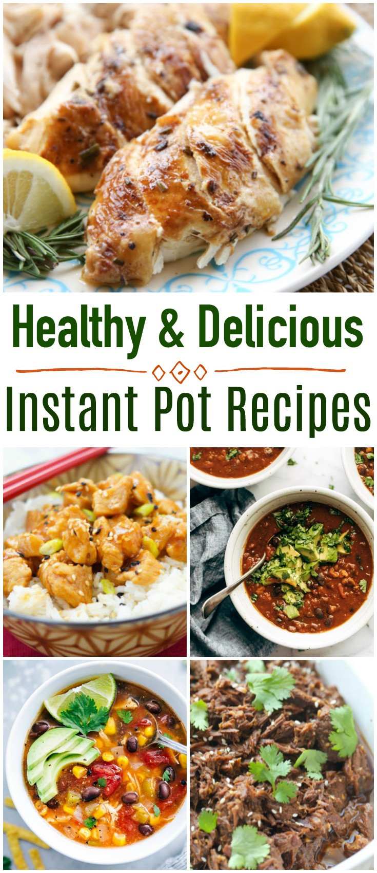 Delicious Instant Pot Recipes
 Healthy and Delicious Recipes for the Instant Pot