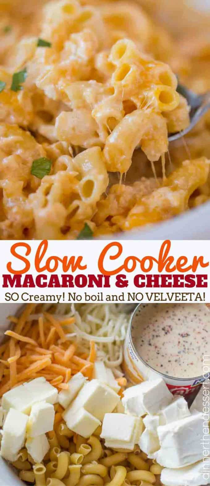 Dessert Mac And Cheese
 Slow Cooker Mac and Cheese Dinner then Dessert