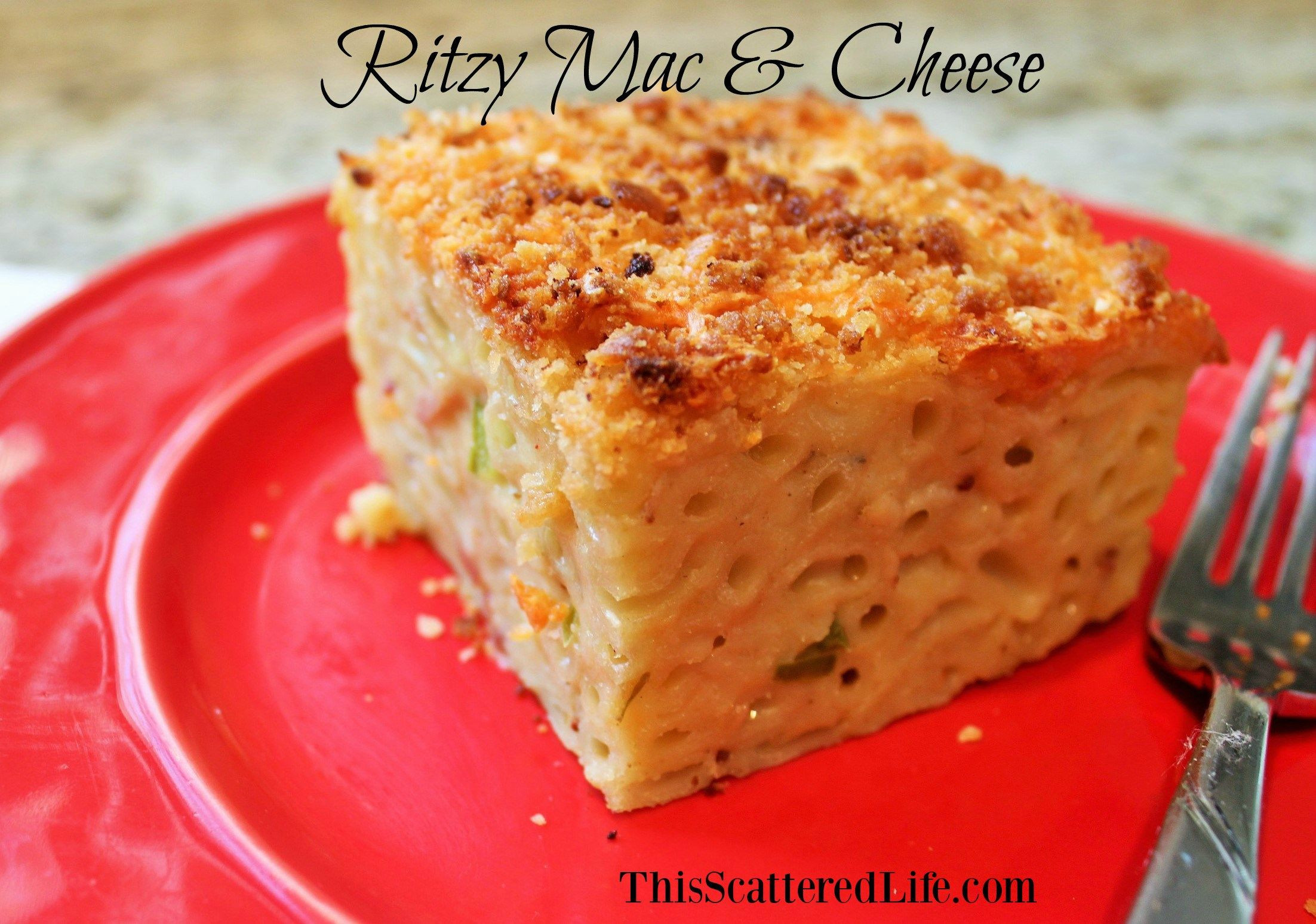 Dessert Mac And Cheese
 Ritzy Mac & Cheese