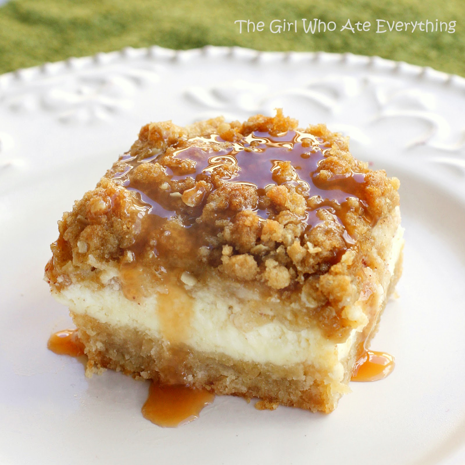 Desserts That Start With T
 Caramel Apple Cheesecake Bars