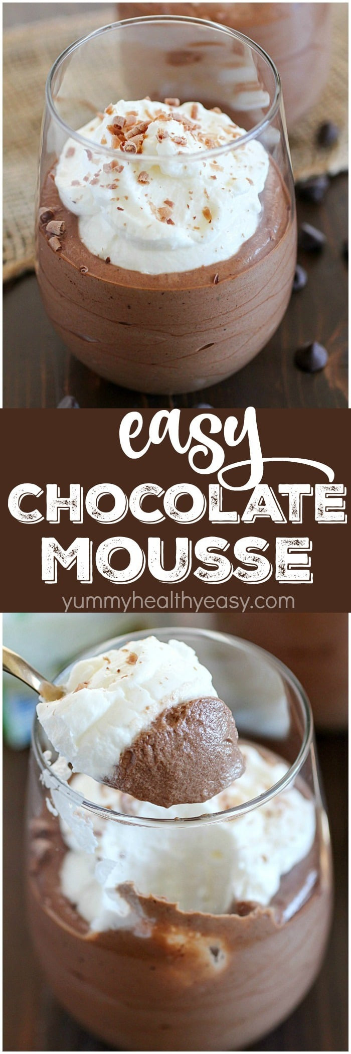 Desserts That Start With T
 Easy Chocolate Mousse Recipe Yummy Healthy Easy