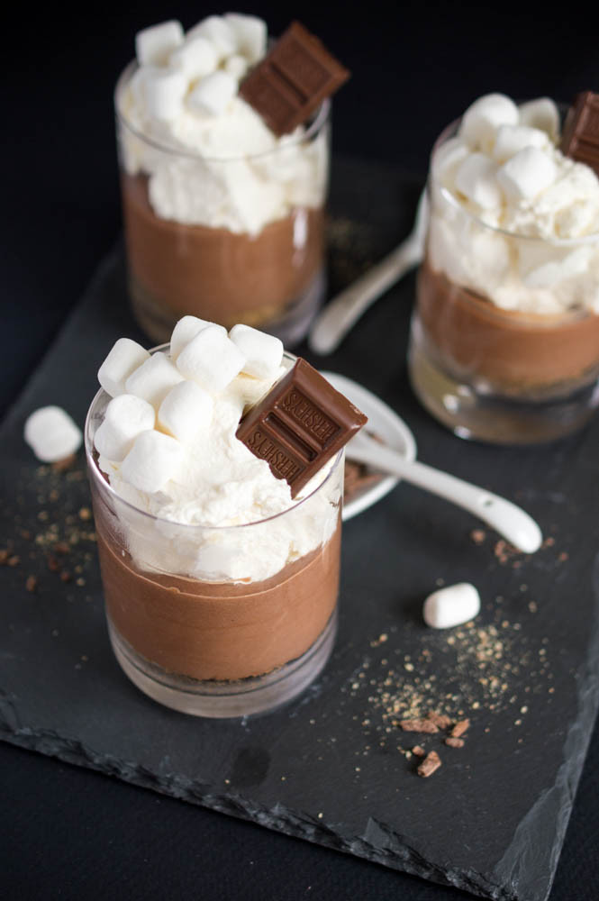 Desserts With Heavy Cream
 S mores Mousse with Marshmallow Whipped Cream Chef Savvy