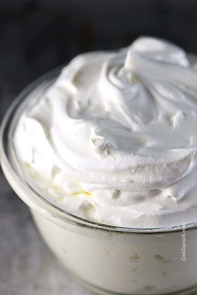 Desserts With Heavy Cream
 Perfect Whipped Cream Recipe Add a Pinch