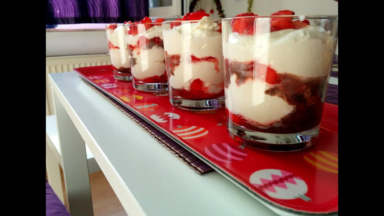 Desserts With Heavy Cream
 Strawberry with Cream dessert Best recipe using
