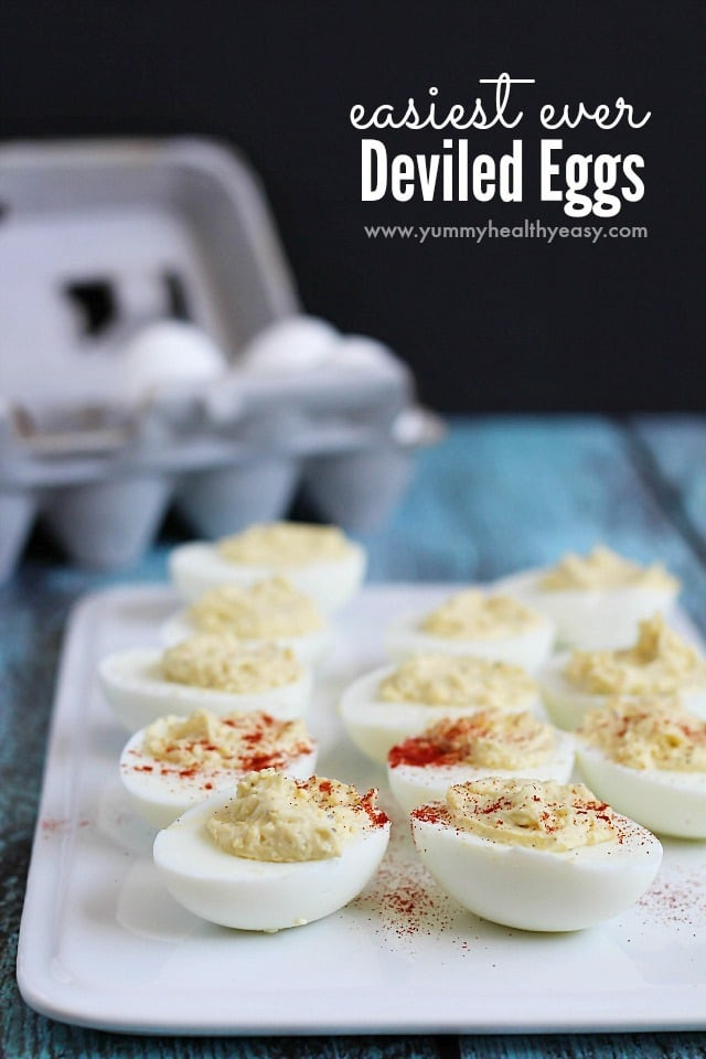 Deviled Eggs Recipe Simple
 Easy Deviled Eggs Yummy Healthy Easy