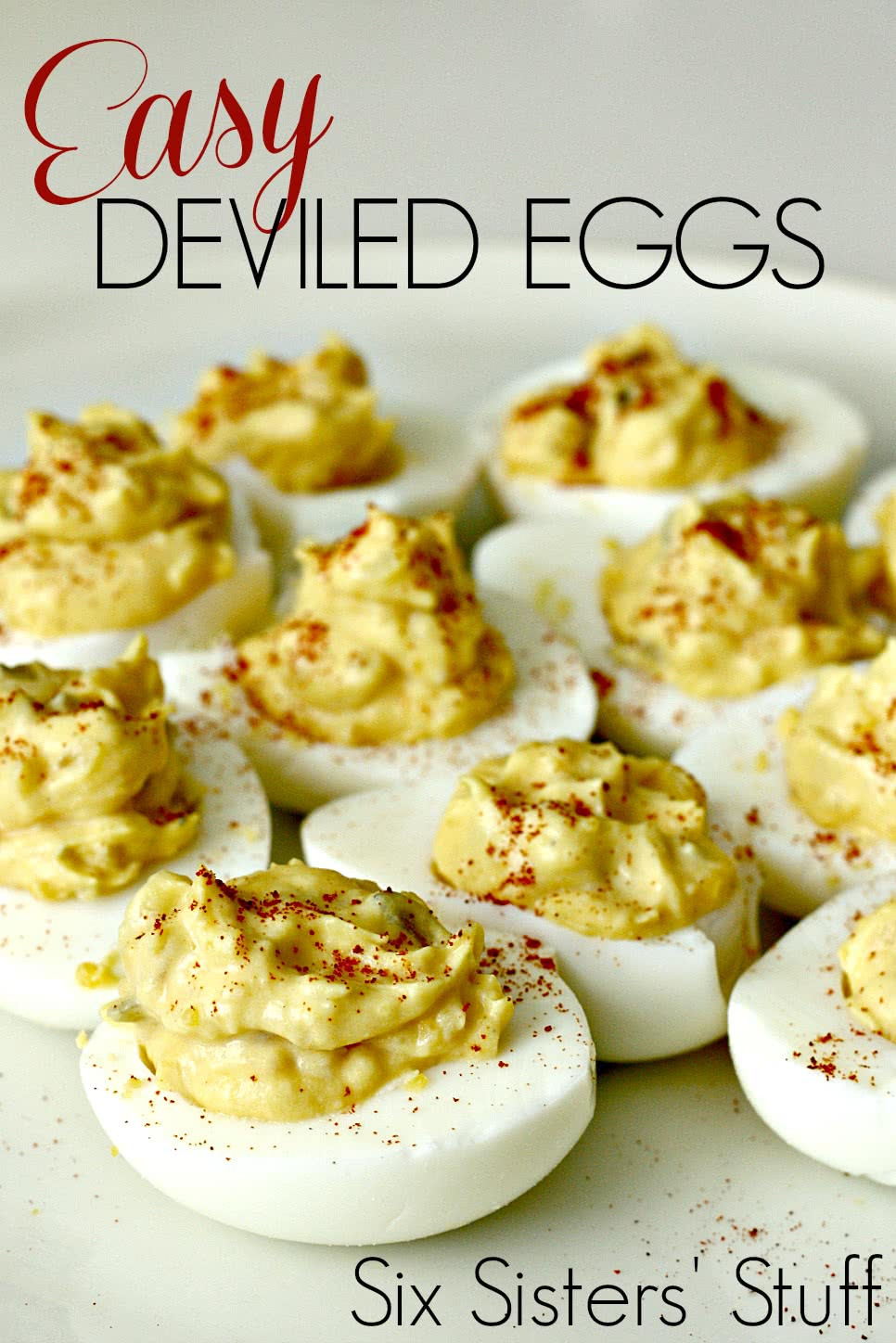 Deviled Eggs Recipe Simple
 Easy Deviled Eggs Recipe