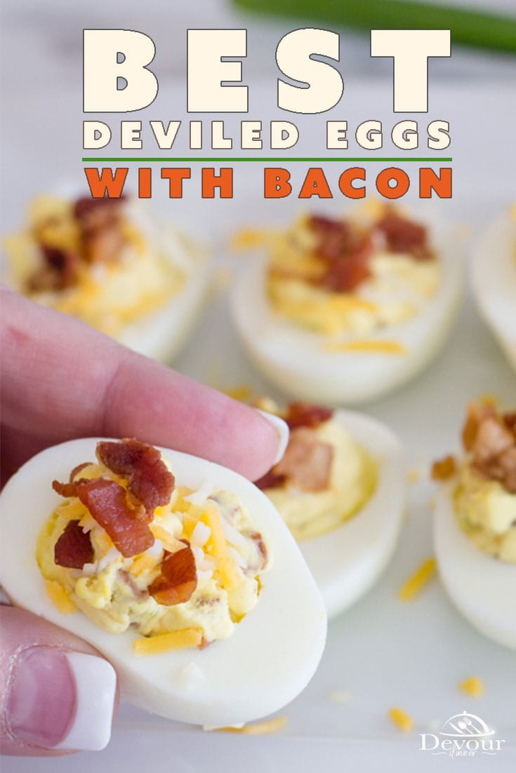 Deviled Eggs Recipe With Bacon
 Famous Deviled Eggs with Bacon Recipe