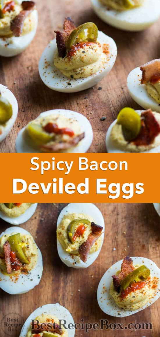 Deviled Eggs Recipe With Bacon
 Best Deviled Eggs Recipe with Bacon Jalapeño Sriracha