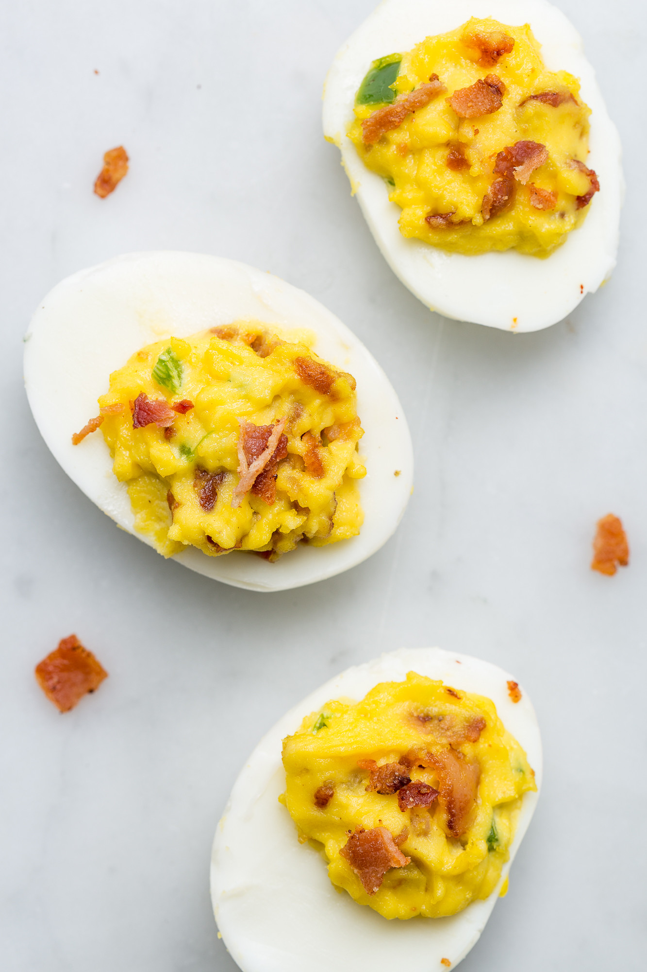 Deviled Eggs With Bacon And Jalapeno
 Best Bacon Jalapeño Deviled Eggs Recipe How to Make