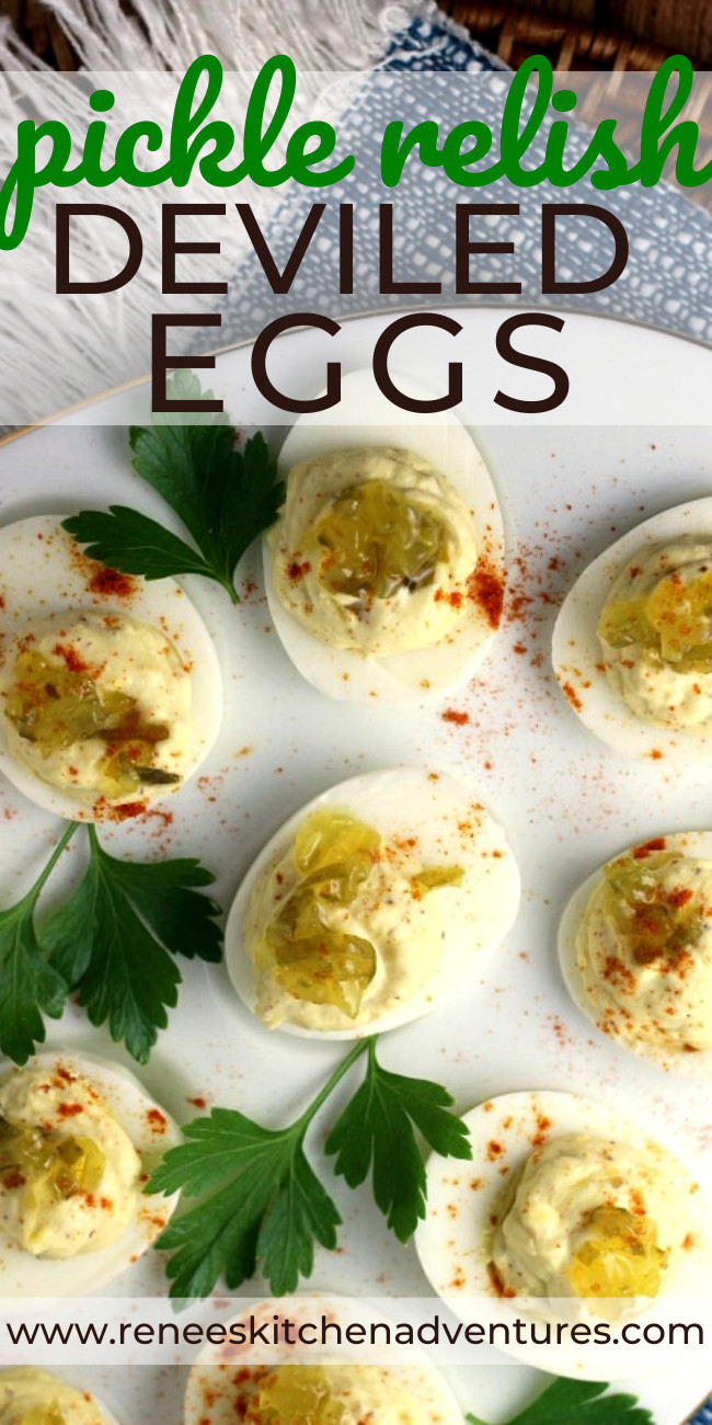 Deviled Eggs With Pickle Relish
 Pickle Relish Deviled Eggs in 2020