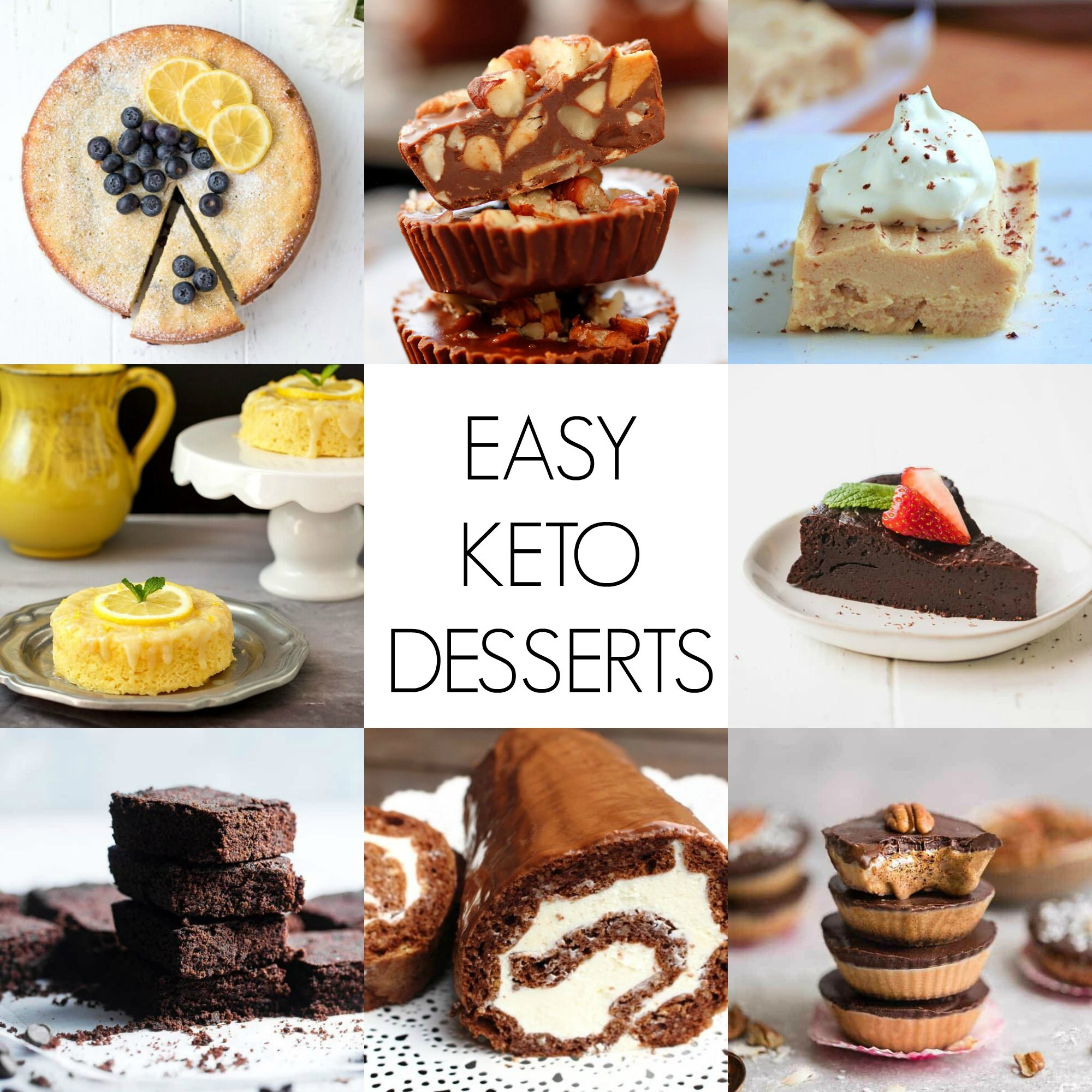 Diet Dessert Recipes
 Easy Keto Desserts 15 quick and easy keto desserts