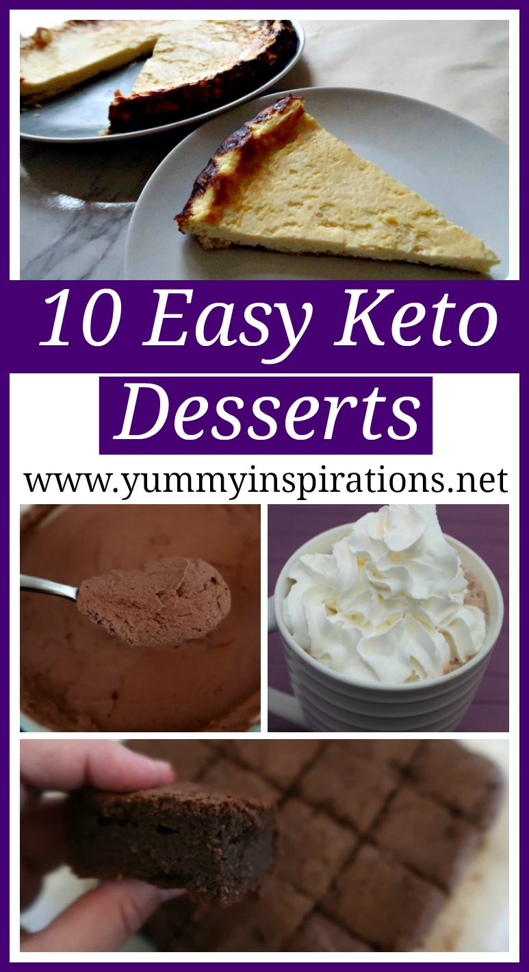 Diet Dessert Recipes
 10 Easy Keto Desserts The Easiest Low Carb & Ketogenic