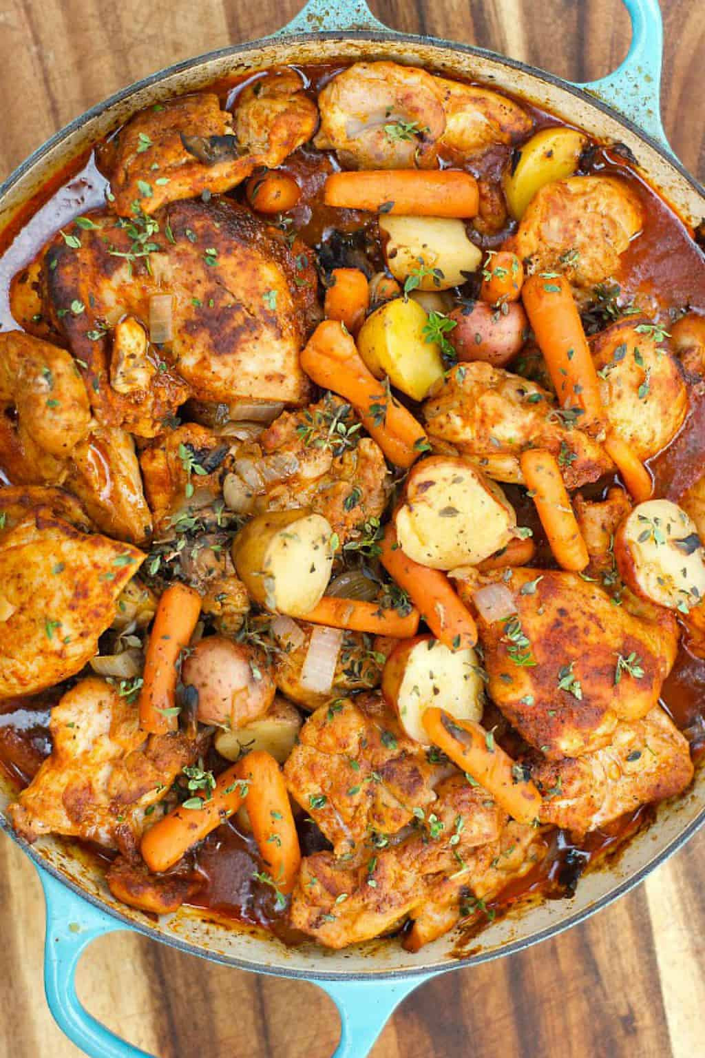 Dinner For One Recipes
 e Pot Paprika Chicken Thighs Reluctant Entertainer