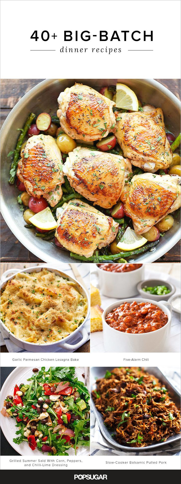Dinner Ideas For A Crowd
 40 Recipes That Make Feeding a Crowd a Breeze