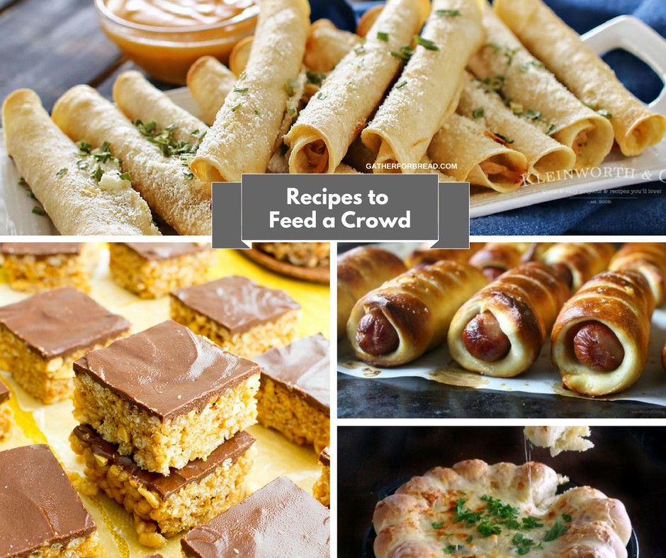 Dinner Ideas For A Crowd
 Recipes to Feed a Crowd Easy Entertaining Gather for Bread