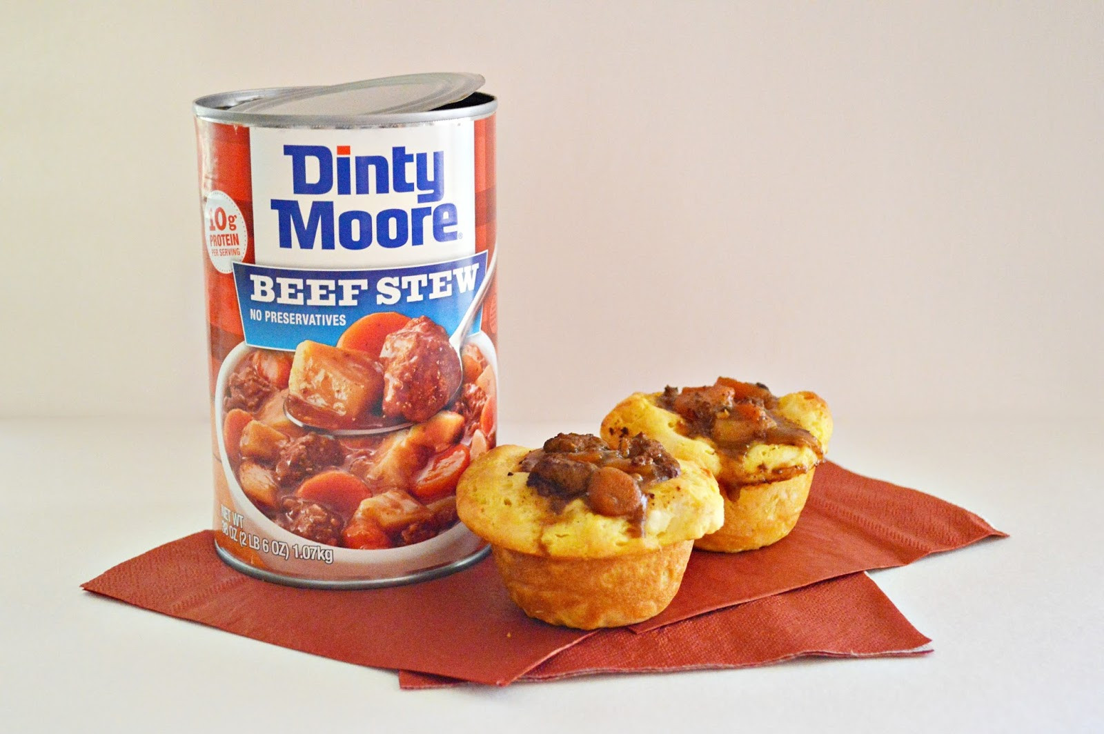 Dinty Moore Beef Stew
 Dinty Moore beef stew Shepard s Pie Bites Alyssa