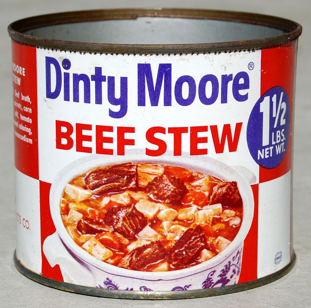 Dinty Moore Beef Stew
 Dinty Moore Beef Stew 1960 s
