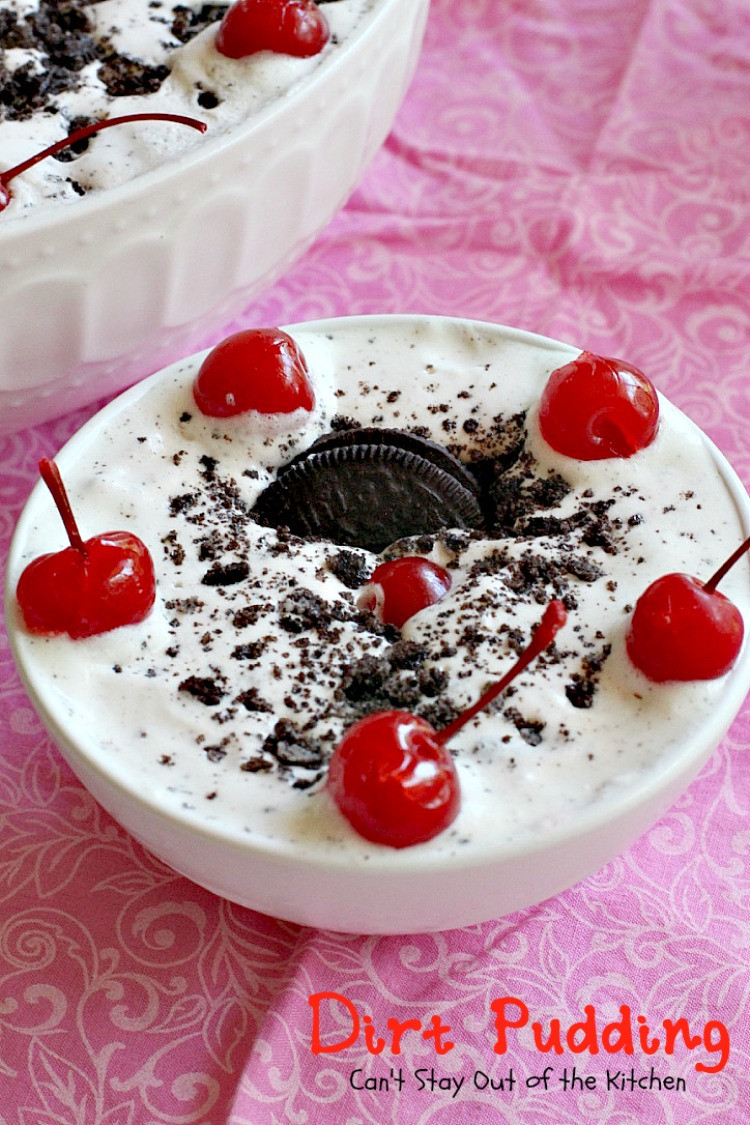 Dirt Pudding Dessert
 Dirt Pudding Can t Stay Out of the Kitchen