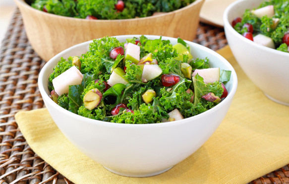 Does Cabbage Have Fiber
 High Fiber Recipes Fruity Kale Salad Stuffed Acorn