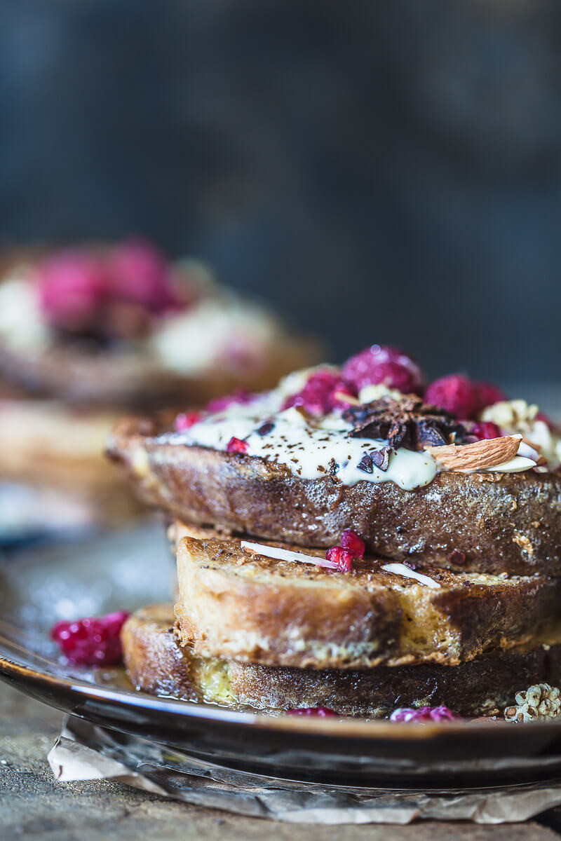Does Sourdough Bread Have Dairy
 Dairy Free Sourdough French Toast Vibrant Plate