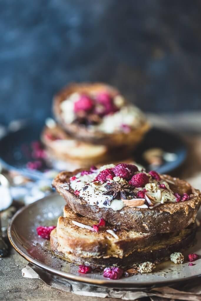 Does Sourdough Bread Have Dairy
 Dairy Free Sourdough French Toast Vibrant Plate