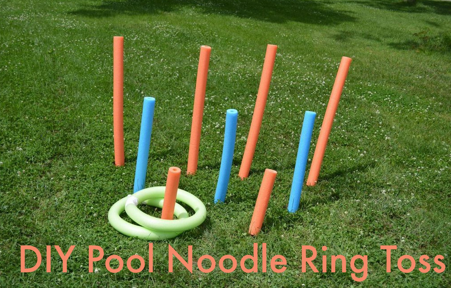 Dollar Tree Pool Noodles
 Dollar Tree DIY Pool Noodle Ring Toss Moola Saving Mom