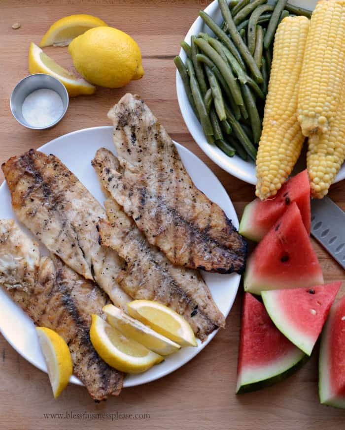 Drum Fish Recipes
 Perfect and Simple Grilled Fish Fillets Bless This Mess