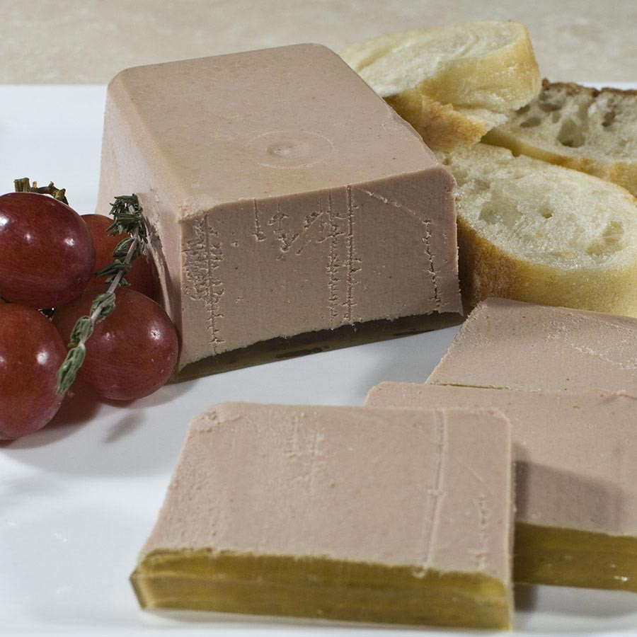Duck Liver Mousse
 Duck Foie Gras Mousse with Port Wine Pate All Natural by