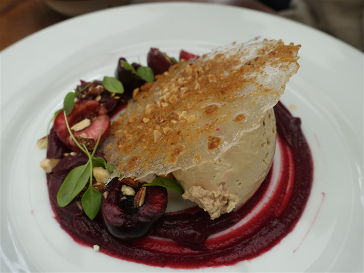 Duck Liver Mousse
 Review of London pub Parlour by Andy Hayler in July 2014