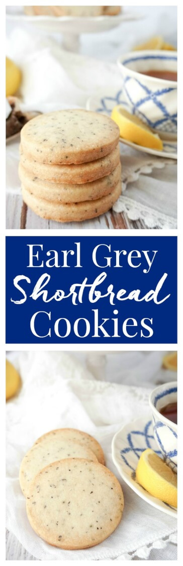 Earl Grey Shortbread Cookies
 Earl Grey Shortbread Cookies
