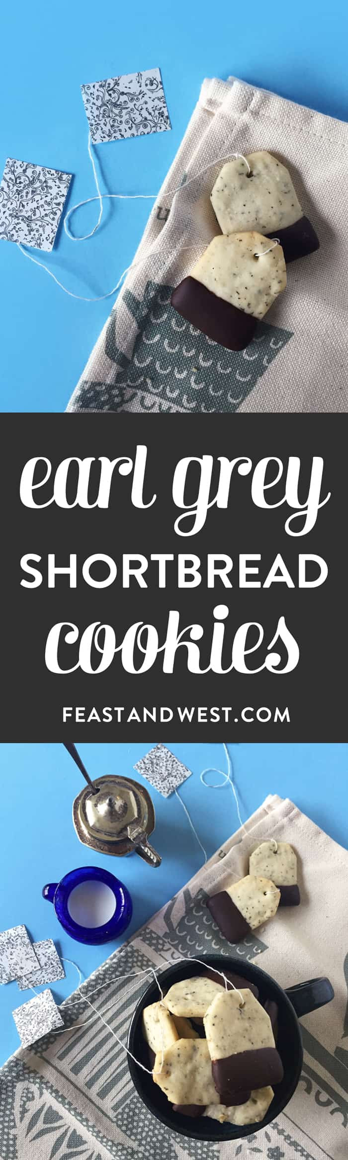 Earl Grey Shortbread Cookies
 Earl Grey Shortbread Cookies Feast West
