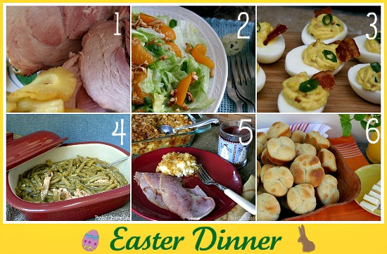 Easter Dinner Suggestions
 Easter Recipe Round up Recipe