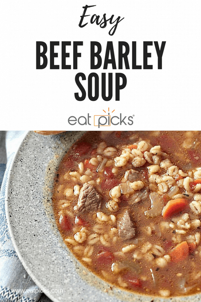 Easy Beef Barley Soup
 Easy Beef Barley Soup
