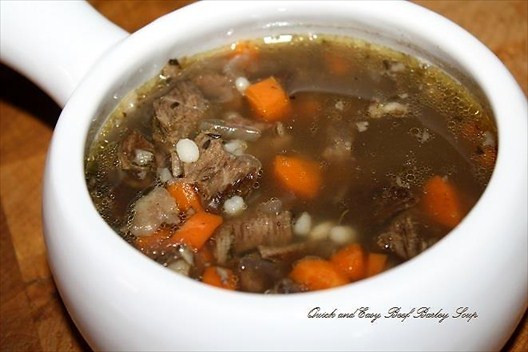 Easy Beef Barley Soup
 Quick and Easy Beef Barley Soup Recipe Recipezazz