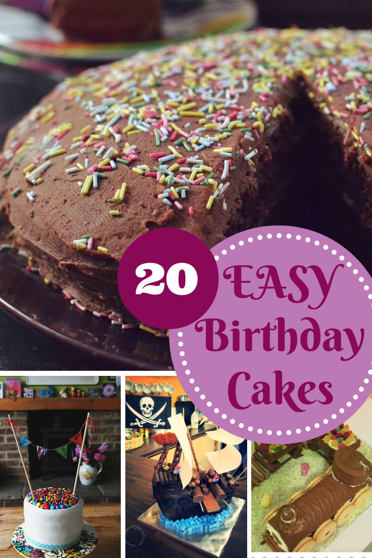Easy Birthday Desserts
 Easy Birthday Cake Recipes In The Playroom