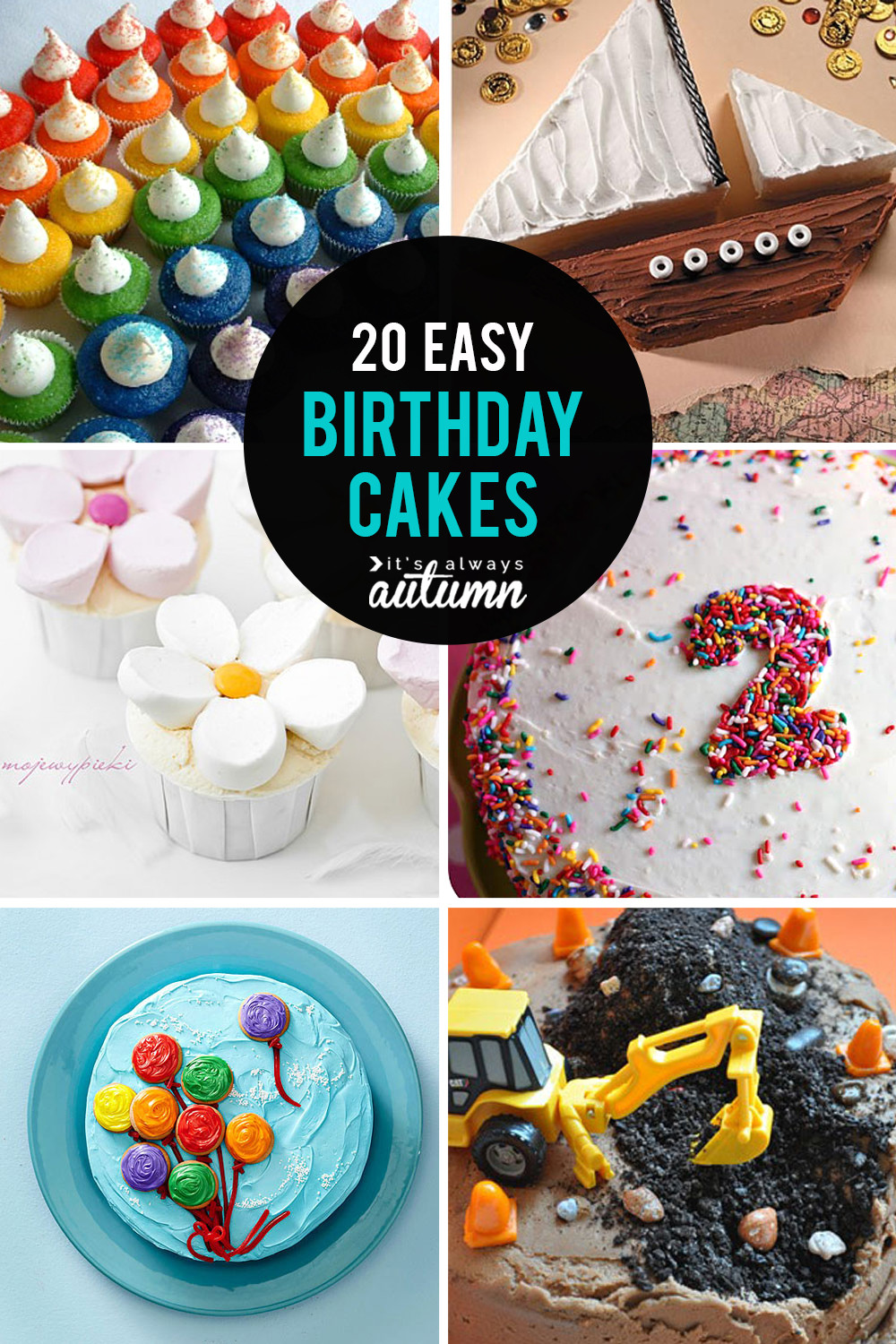 Easy Birthday Desserts
 20 easy birthday cakes that anyone can decorate It s