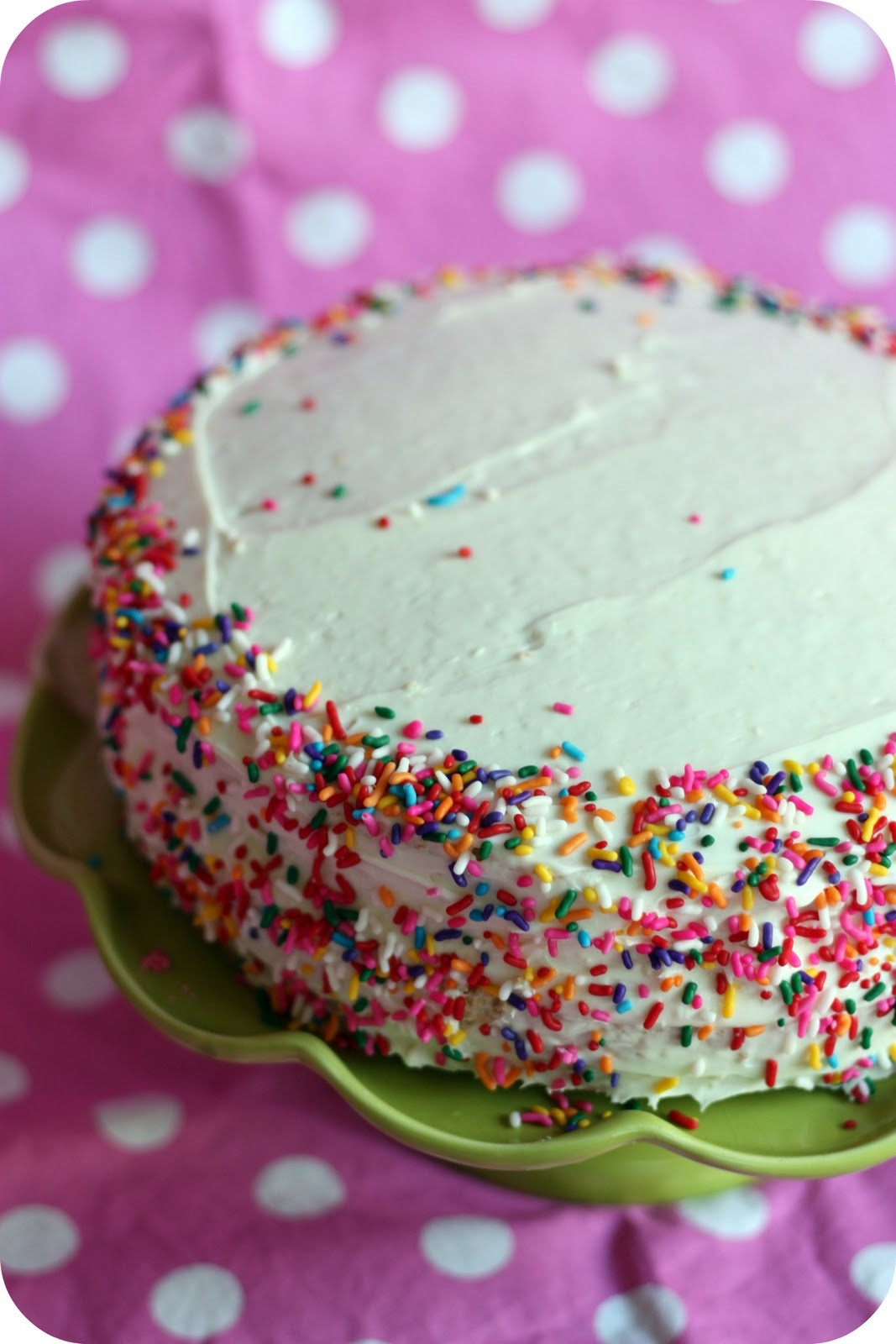 Easy Birthday Desserts
 Simple Homemade Birthday Cake littlelifeofmine