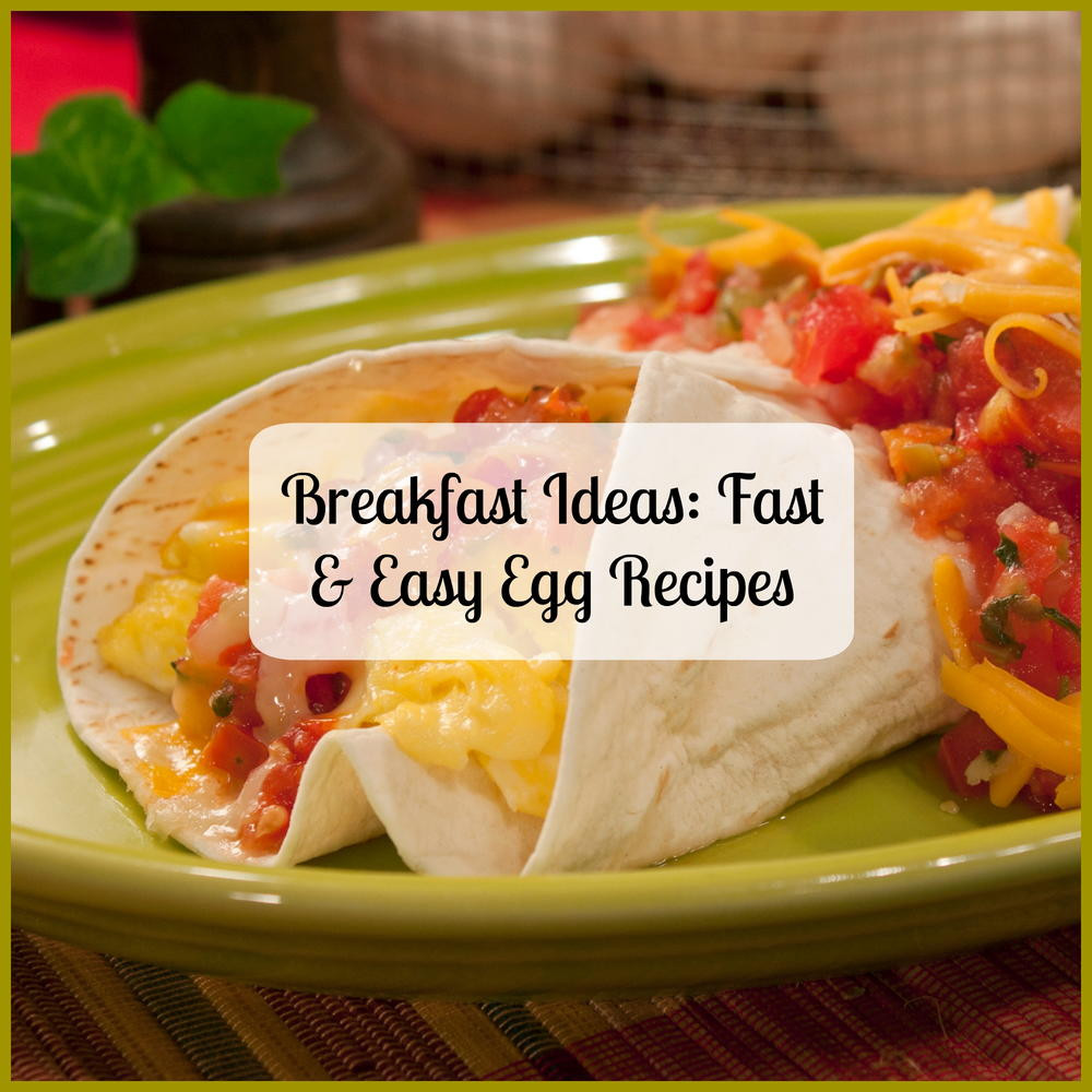 Easy Breakfast Recipes
 Breakfast Ideas 16 Fast & Easy Egg Recipes