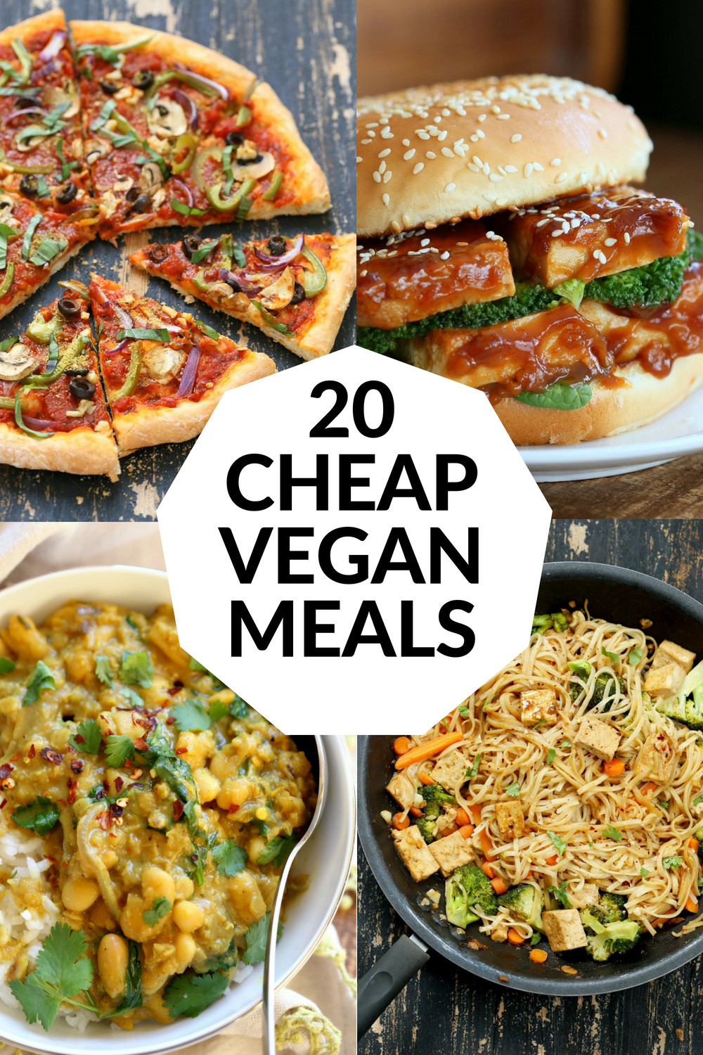 Easy Cheap Dinner Recipes
 20 Cheap Vegan Meals – Vegan Recipes on a Bud