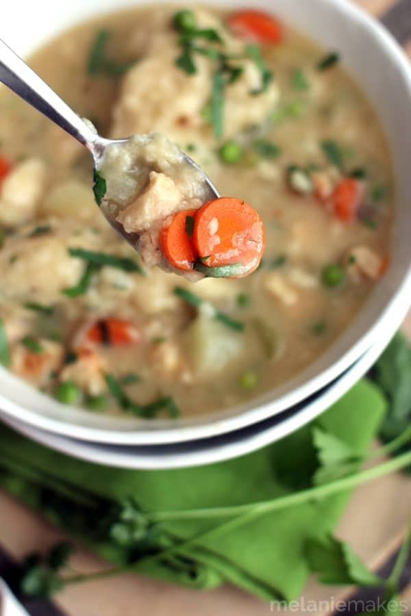 Easy Chicken And Dumpling Soup
 Easy Chicken and Dumpling Soup Melanie Makes