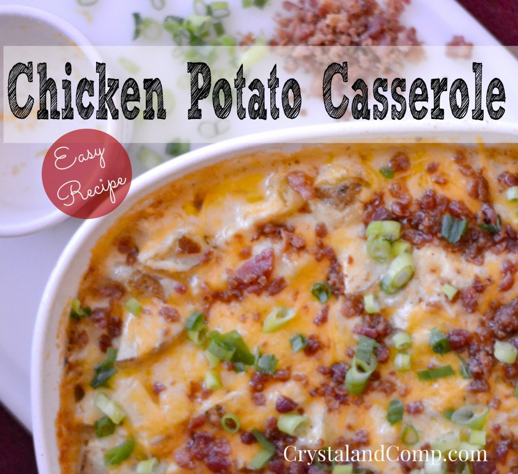 Easy Chicken Casserole
 Easy Recipes Chicken Potato Casserole