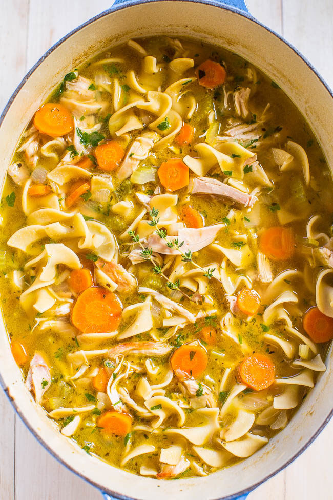 Easy Chicken Noodle Soup Recipe
 Easy 30 Minute Homemade Chicken Noodle Soup Averie Cooks