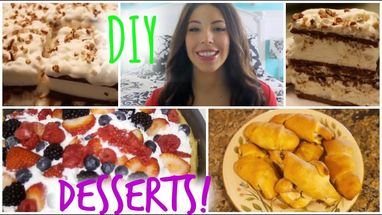 Easy Diy Desserts
 Quick & Easy DIY Desserts
