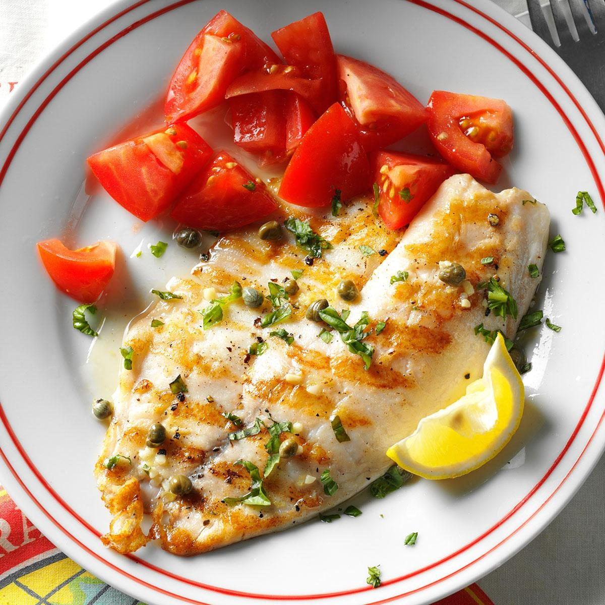 Easy Grilled Fish Recipes
 Grilled Tilapia Piccata Recipe