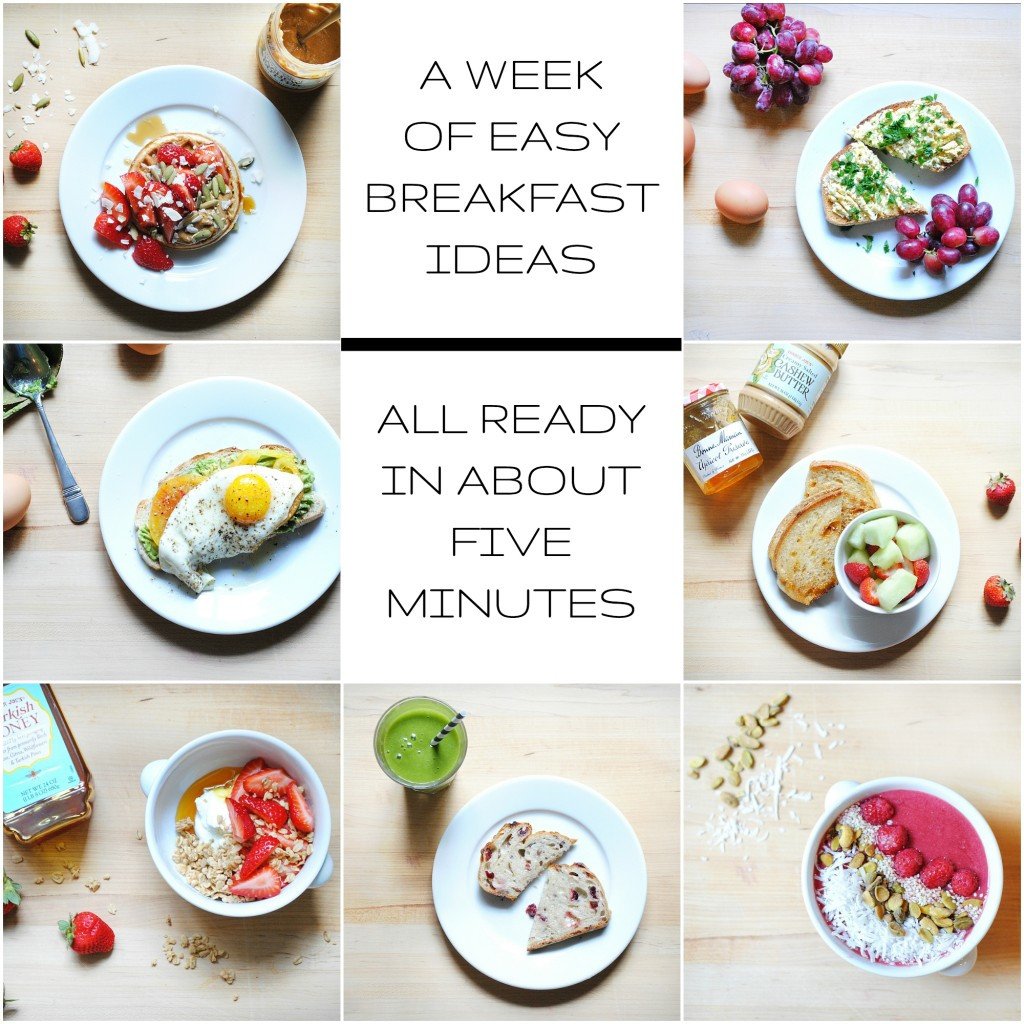 Easy Healthy Breakfast Elegant A Week Of Healthy Easy Breakfast Ideas All Ready In