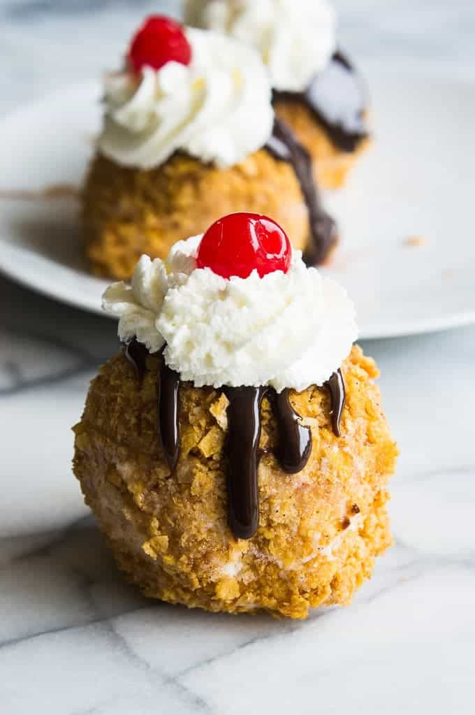 Easy Ice Cream Desserts
 Easy Mexican Fried Ice Cream and Recipe Video House of