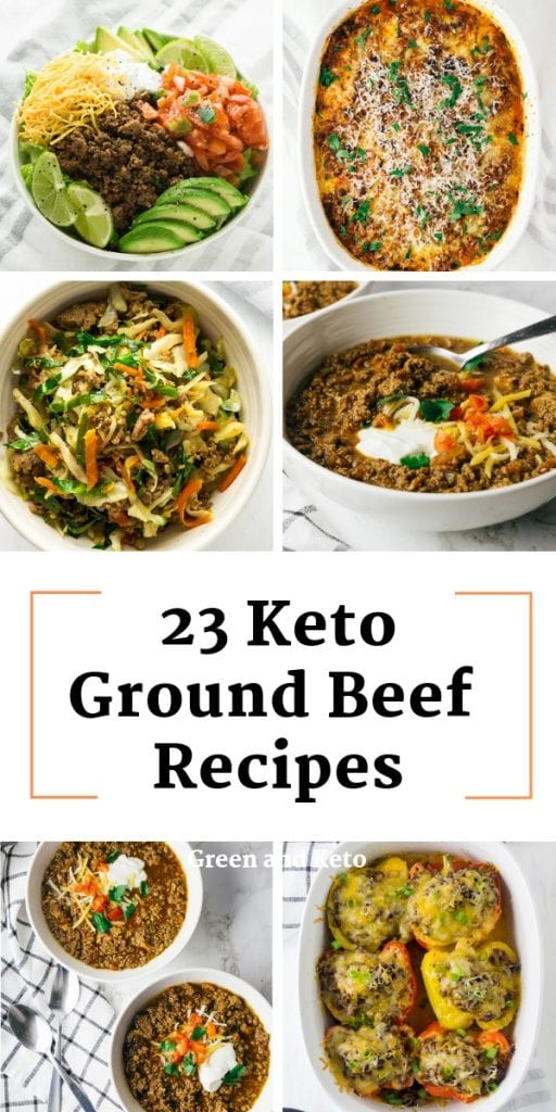 Easy Keto Ground Beef Recipes
 23 Easy Keto Ground Beef Recipes Green and Keto