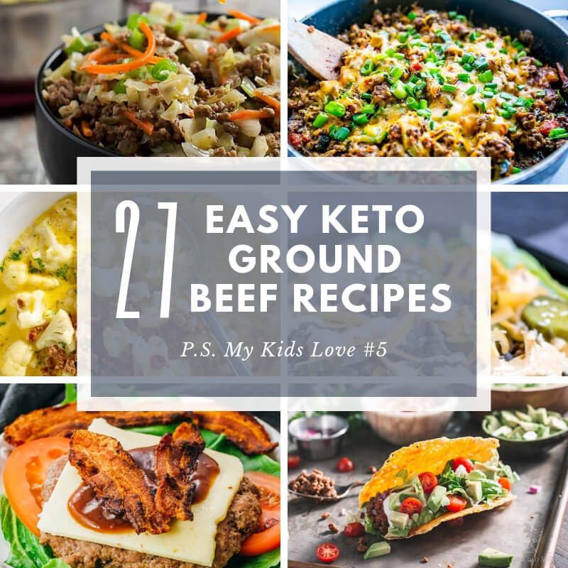 Easy Keto Ground Beef Recipes
 27 Easy Keto Ground Beef Recipes My kids LOVE 5 Ketowize