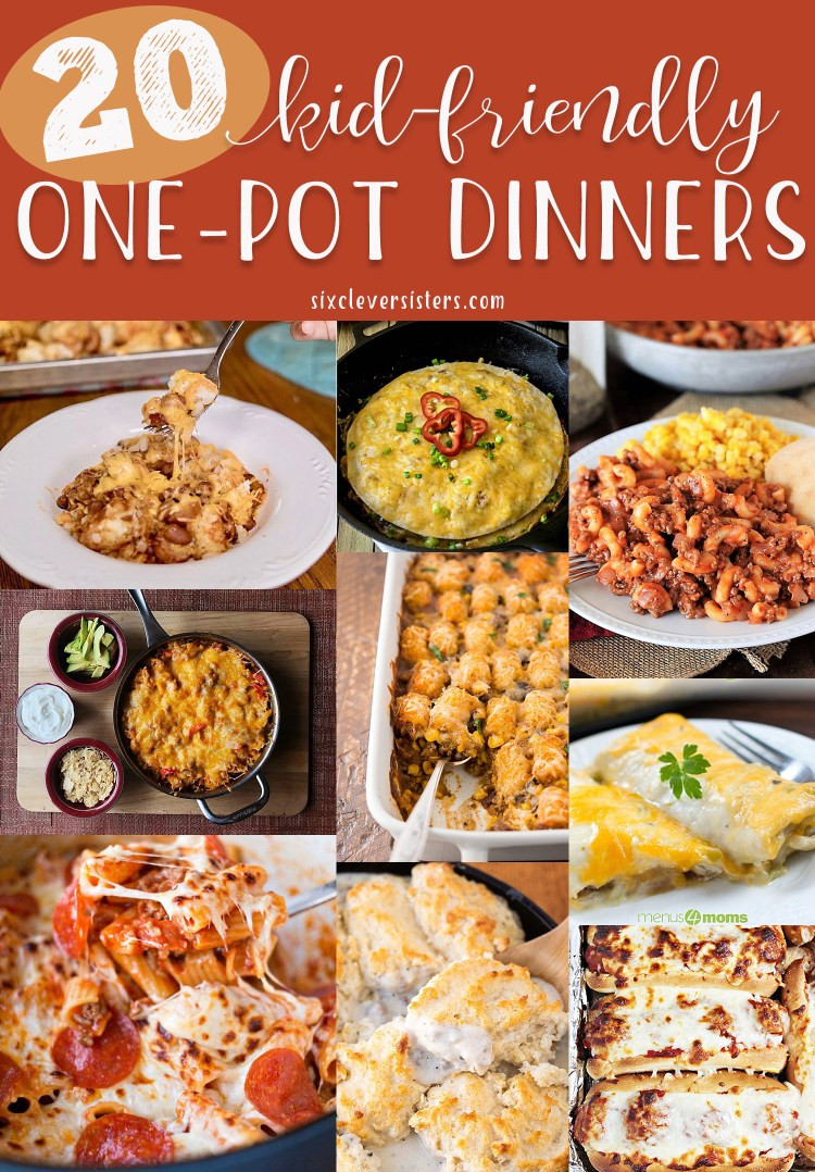 Easy Kid Friendly Dinner Recipes
 20 Kid Friendly e Pot Dinners Six Clever Sisters