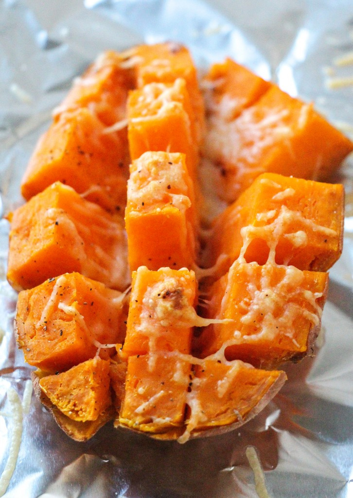 Easy Roasted Potatoes
 Easy 15 Minute Roasted Sweet Potatoes Layers of Happiness